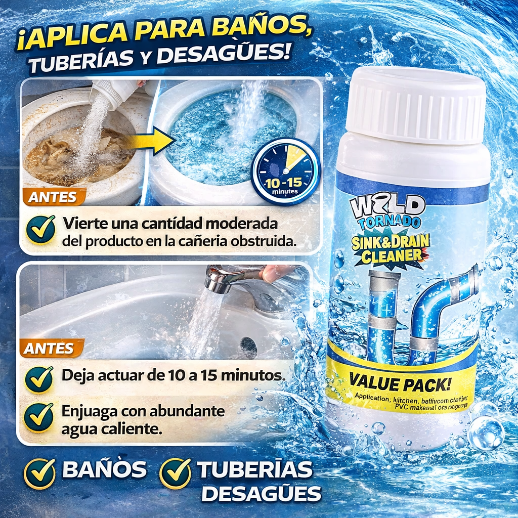 Nuevo Wild Tornado™ DestapaTodo X2