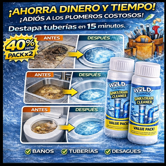 Nuevo Wild Tornado™ DestapaTodo X2