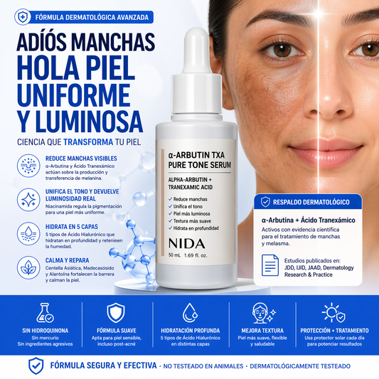 NIDA Aclarador Facial