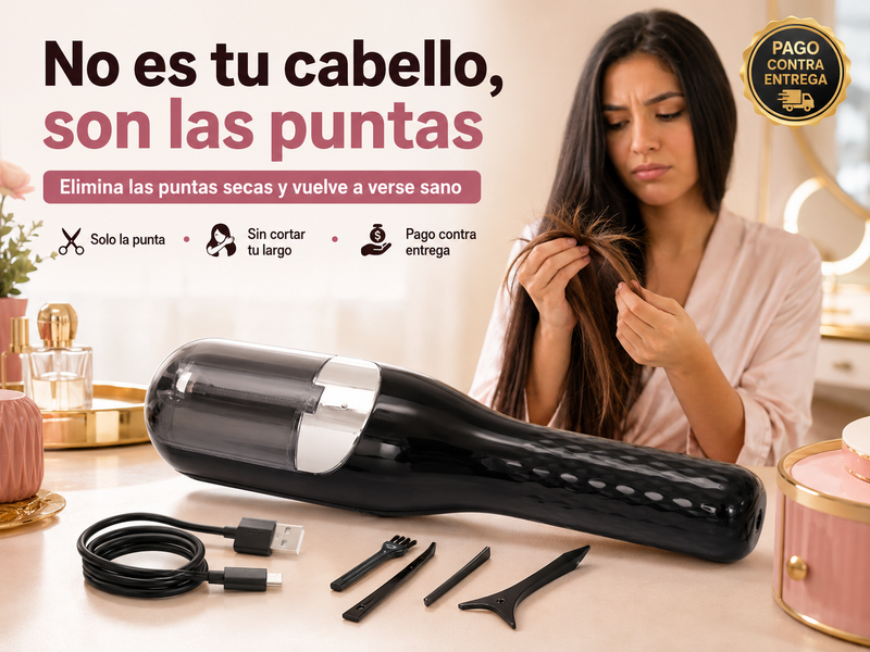 Maquina Quita Horquilla Adiós Puntas Secas