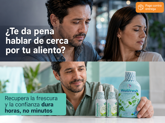 WellFresh x3, Boca Sin Mal Aliento Todo el Día
